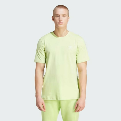 Camiseta Trefoil Essentials Verde IL2520 na internet