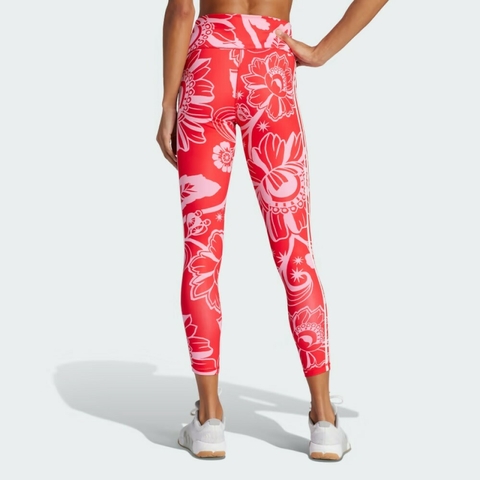 Legging 7/8 adidas x FARM Rio - Vermelho adidas IM2379 - comprar online