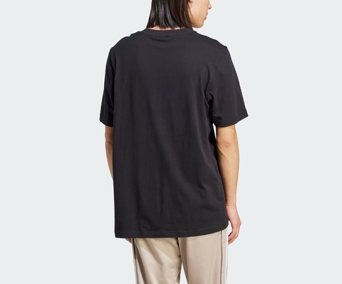 Camiseta Trefoil Essentials Preto IM4540 na internet