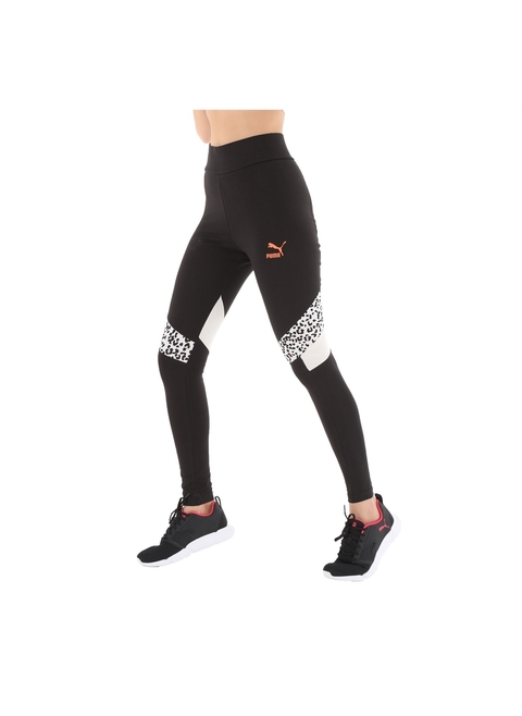 Calça Legging Feminina Puma Black-Animal 597753-61 na internet