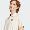 Camisa Polo Cropped - Bege adidas IN4141 - loja online