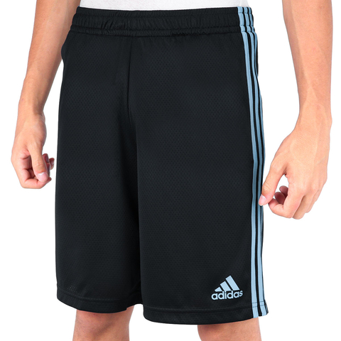 Shorts Adidas 3S Preto e Azul IP2578 - comprar online