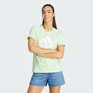 Camiseta LOUNGEWEAR Essentials Logo - Verde adidas IR5409