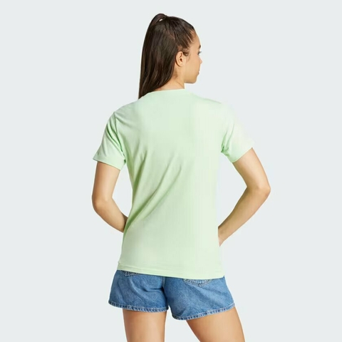 Camiseta LOUNGEWEAR Essentials Logo - Verde adidas IR5409 - comprar online