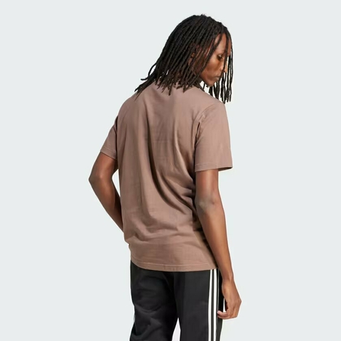 Camiseta Trefoil Essentials - Marrom adidas IR9688 - comprar online