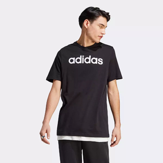 Camiseta Adidas Logo Linear Masculina - Preto IV2097