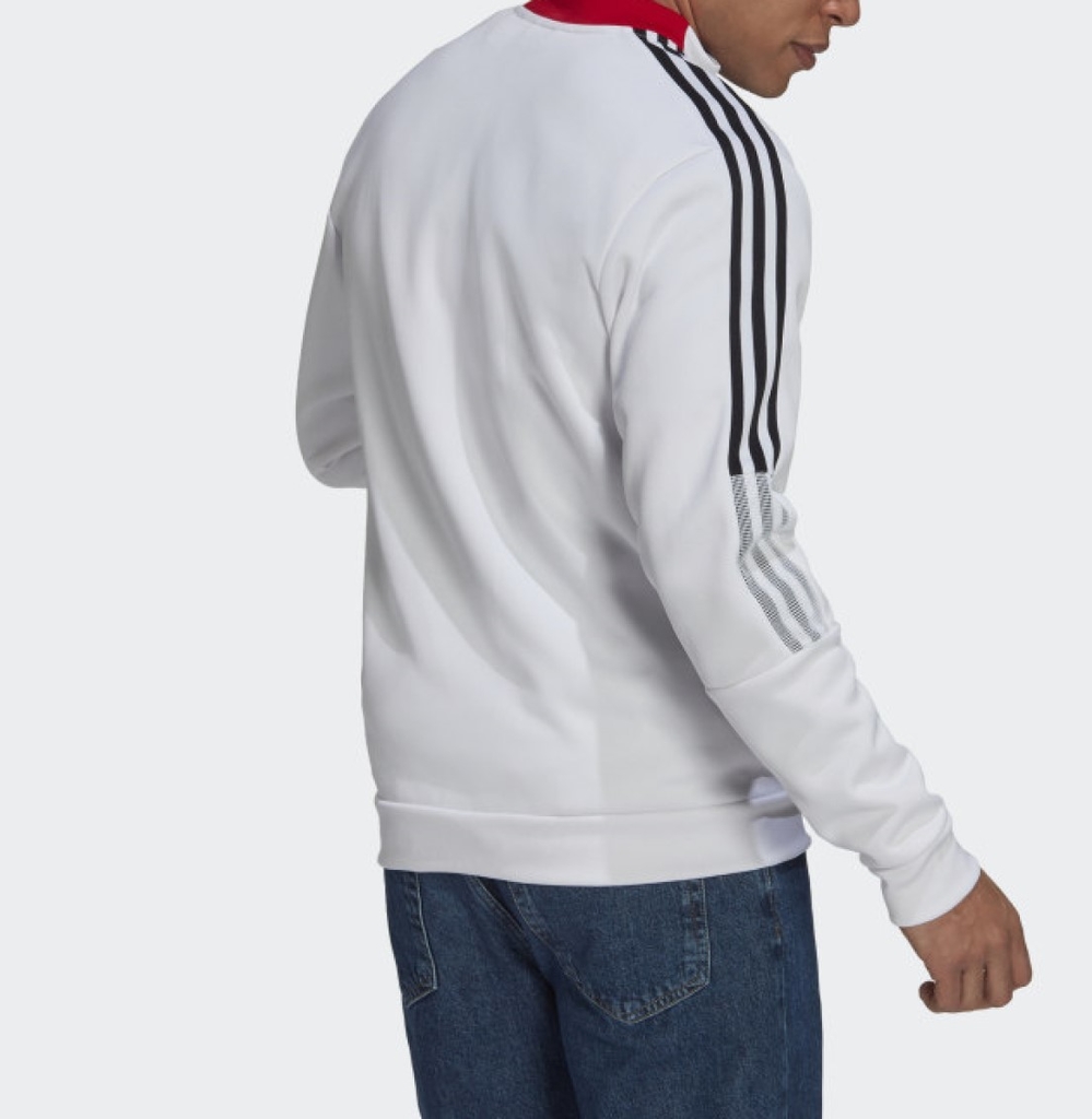 Agasalho branco flamengo sale