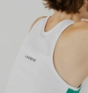 Regata Feminina Lacoste Sport Tênis Colorblock Stretch Branca, Verde & Azul TF2121-21-GXL - comprar online