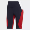 Azul Shorts Legging Esportivo Designed to Move Colorblock HA6617 - Kevin Sports