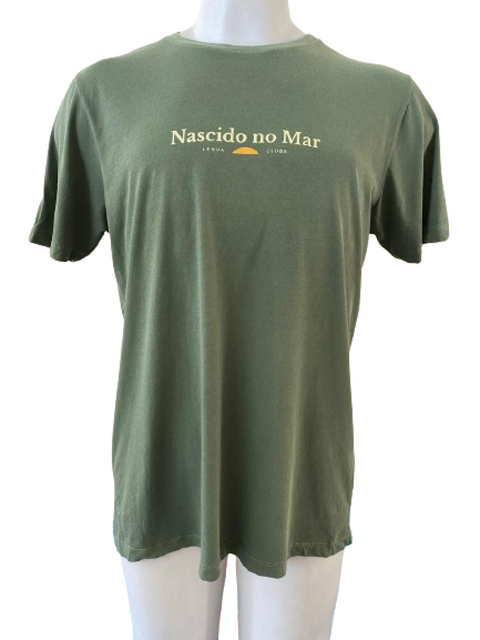 Camiseta Lehua Nascido no Mar Verde Musgo - 1234