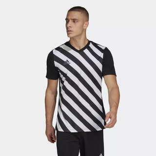 Camisa Estampada Entrada 22 - Preto adidas HF0126