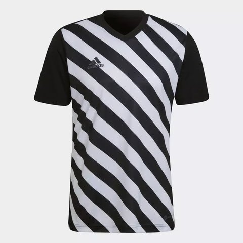 Camisa Estampada Entrada 22 - Preto adidas HF0126 - Kevin Sports