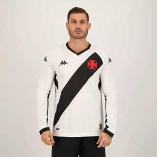 Camisa Kappa Vasco II 2023 Manga Longa EKVA211983