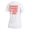 Imagem do Camiseta Flamengo Adidas Street Graphic Feminina - Branco FH7549