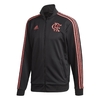 Jaqueta Flamengo Adidas 3-Stripes Track Top Masculina - Preto+Vermelho FQ7647