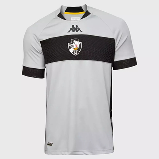 Camisa Goleiro Vasco da Gama Kappa Kombat Prata 2022 Plus Size Especial EKVA211930