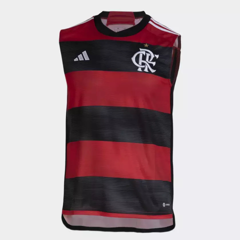 Camisa 1 Sem Mangas CR Flamengo 23 - Vermelho adidas HS5188