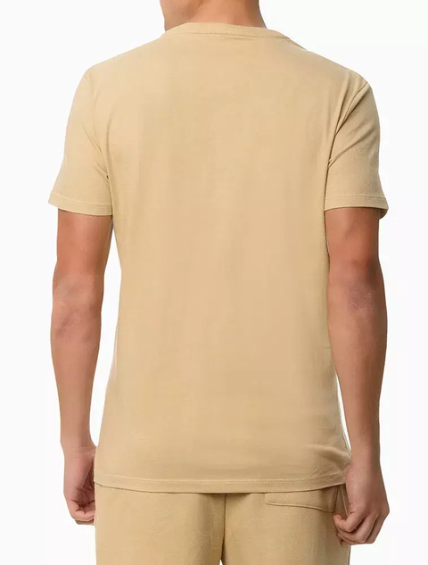 Camiseta Calvin Klein Meia Malha Neo Nudes - Cáqui - RICO121-0716 - comprar online