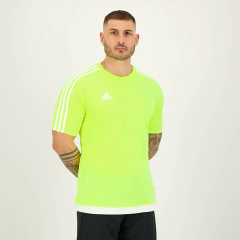Camiseta Adidas Estro 15 Verde Fluorescente S16160 na internet