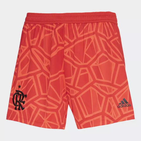 Shorts Goleiro Flamengo 2 Feminino - Vermelho adidas GA7624