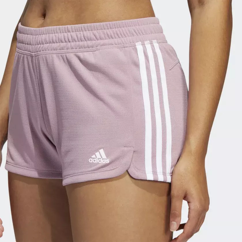 Shorts Malha Pacer 3-Stripes - Roxo adidas HD9594 - loja online