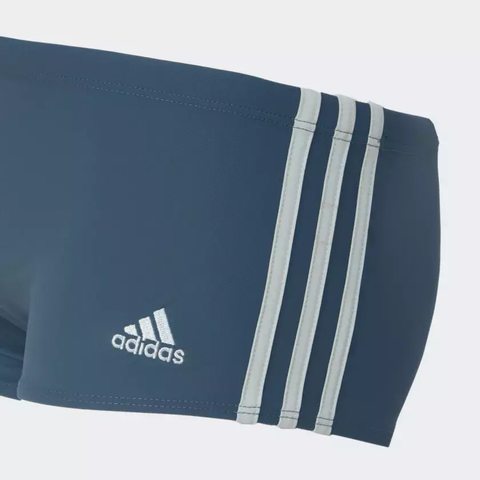 Sunga 3-Stripes Wide - Azul adidas GV1547 - loja online