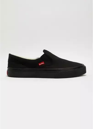 Tênis Redley Originals Iate Slip On Monocromo Preto WDC-01