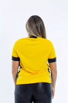 Camisa Kappa Vasco Feminina Ggoleiro II Amarela - 2022 EKVA211922 - Kevin Sports