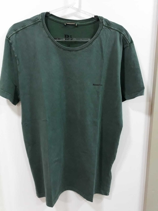 Camiseta Reserva Washed - Verde Escuro - 0062292-051