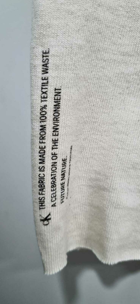 Bermuda Calvin Klein Sustainable Moletom off white - CM2PS13BM290-0111 na internet