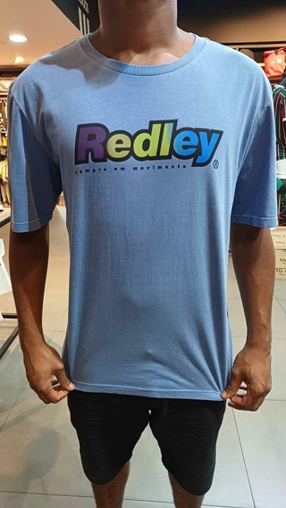 Camisa T-Shirt Redley Logo Azul Moom - 123584.0025