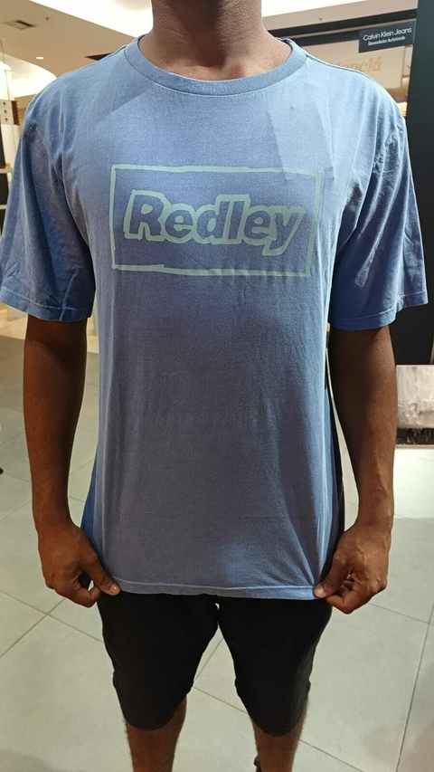 T-shirt Redley estonada risco azul 123590.0025