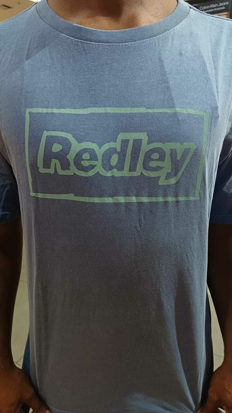 T-shirt Redley estonada risco azul 123590.0025 - comprar online