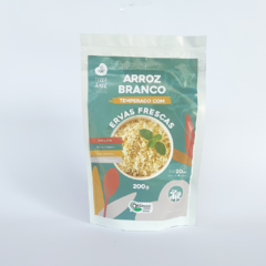 ARROZ ORGÂNICO TEMPERADO COM ERVAS FRESCAS 200G - comprar online