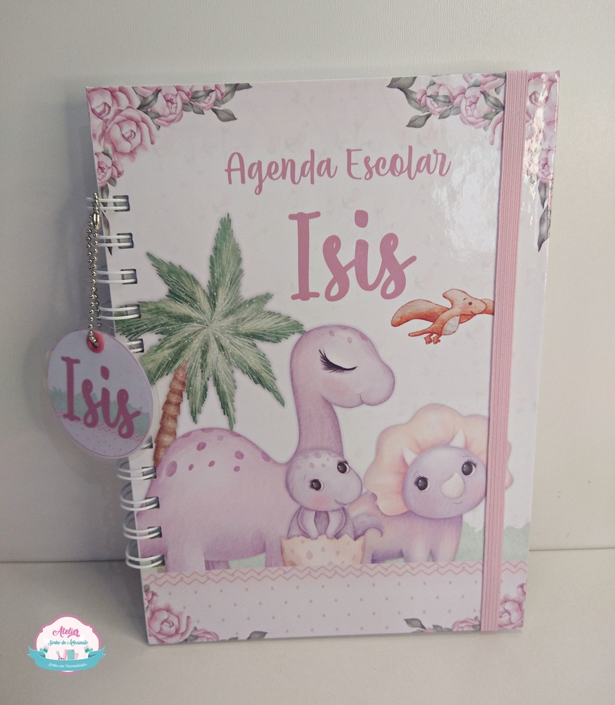 Agenda Escolar 2023 Infantil | Cute Meninas Roxo | Letrinhas