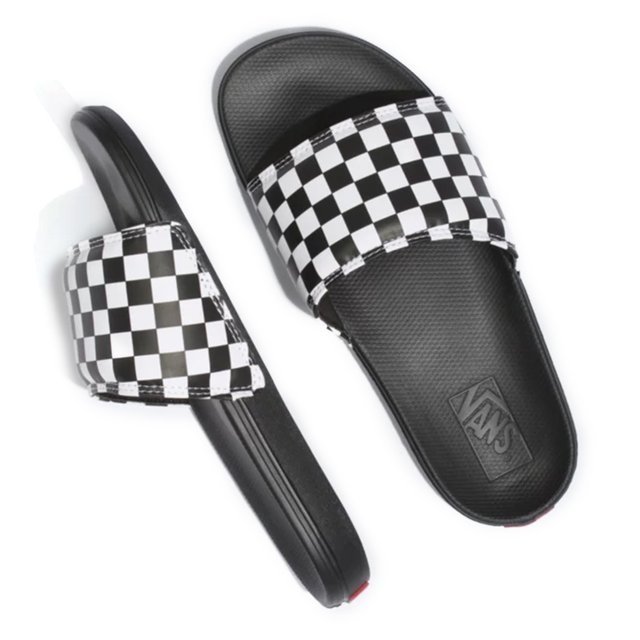 Chinelo Vans La Costa Slide On Ultra Leve Checkerboard