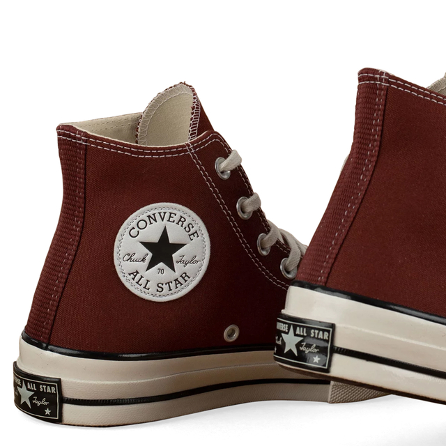 Tênis Converse Chuck 70 Hi Vintage Seasonal Marrom Bordo CT14550014