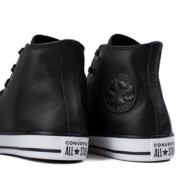 Tênis converse chuck taylor sales all star hi preto branco