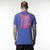 Camiseta RVCA Atomic Jam Royal Azul - loja online