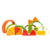 Arco iris de madera de frutas - tienda online