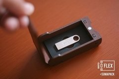 4 Estuches Miniflex Para Pendrive con grabado - tienda online