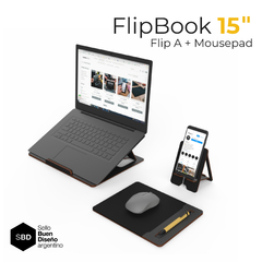 Kit FlipBook 15" + Flip A + Mousepad