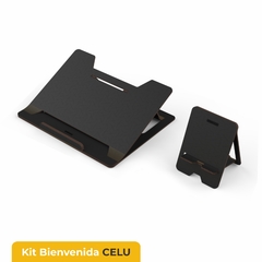 Kit Soporte Notebook 15 y porta celular