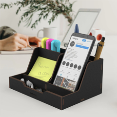 Kit Base eleva monitor, soporte para notebook, organizador, porta celu y mousepad - comprar online