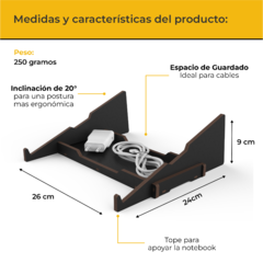 Soporte notebook - SLIM NOTE - comprar online