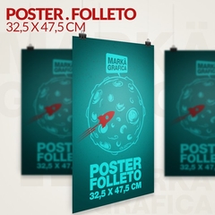 Poster, Folletos (Super A3 - 32,5 x 47,5 cm) Simple Faz