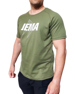 Remera ALGODON VERDE MILITAR - DESIGNED TO MOVE SPORT HOMBRE - comprar online