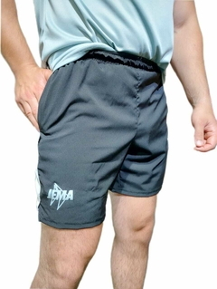 SHORT JEMA TENIS NEGRO/BLANCO HOMBRE