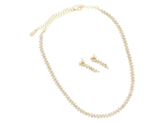 Conjunto Dorado Zig Zag