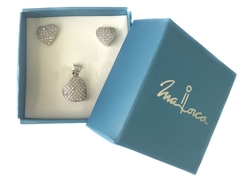 Conjunto Corazón MicroPavé